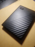 西部数据（WD）4TB 移动硬盘 USB3.0 My Passport随行版2.5英寸 黑 机械硬盘 笔记本电脑外接 大容量加密存储 实拍图