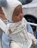 丸丫云感腰凳婴儿轻便抱式宝宝背带多功能透气四季通用抱娃神器白金色 实拍图