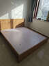 全友家居 北欧原木风板式床1.8米x2米主卧室简约现代家用木板双人床 实拍图