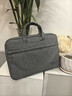 电脑包手提笔记本包13.3英寸内胆包苹果MacBook华为14英寸联想小新16寸保护套公文包戴尔华硕惠普 15.6-16英寸通用深灰色 实拍图
