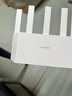 Tenda腾达路由器【千兆WiFi6+穿墙王】无线AX3000信号增强家用放大器Mesh国家补贴金榜一名云霄白立式 实拍图