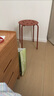 宜家（IKEA）MARIUS玛留斯可叠放塑料凳子加厚家用简易侘寂风餐椅圆凳 红褐色45cm 实拍图
