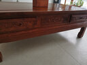 蒙地亚 红木家具非洲花梨（学名：刺猬紫檀）小户型中式实木长方形 茶桌 茶几客厅平几 实拍图