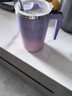 蕉加全自动搅拌杯充电款2025新款电动咖啡杯便携式316不锈钢懒人水杯 梦幻紫【升级电机3秒搅匀】 450ml 实拍图