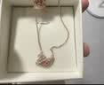 施华洛世奇（SWAROVSKI）【生日礼物】Swan天鹅项链女吊坠轻奢送女友女 镀玫瑰金色5469989 实拍图