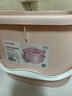 CHAHUA茶花 泡脚桶14.5L洗脚盆大号塑料洗脚盆水桶足浴盆泡脚盆 浅粉色* 实拍图