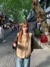 京多梦环保皮草皮毛一体马甲女2026春秋新款保暖百搭美拉德毛毛无袖外套 棕色 M （80-100斤） 实拍图