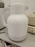 JEKO&JEKO保温壶家用热水瓶玻璃内胆暖水壶大容量宿舍开水瓶 1.5L 月光白 实拍图