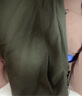 优衣库女装针织廓形长裤/弯刀镰刀裤子25秋冬新款483722 483722/57深橄榄色 L 实拍图