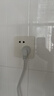 德力西(DELIXI) 电源插座延长线/电线插座/延长线插座电动车充电延长线/插排/排插 10A 全长1.8米无开关 实拍图