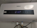 史密斯兰堡【上门安装】电热水器家用洗澡速热储水式扁桶型电热水器一级能效智能超薄出水断电热水器 60L 2200W 【智能款】预约定时 出水断电 实拍图