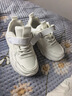 哈比熊（HOBIBEAR）童鞋春秋儿童运动鞋小白鞋男童鞋革面休闲女童鞋GS7593 白色31码 实拍图