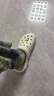 卡骆驰（CROCS）洞洞鞋贝雅男鞋女鞋轻便耐磨一脚蹬拖鞋休闲鞋|10126 白-100 37 /38(230mm) 实拍图