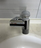 九牧（JOMOO）水龙头卫生间浴室柜冷热出水万向旋转机械臂面盆龙头32706 万向旋转【一级水效】枪灰 实拍图