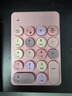 B.O.W航世 K155B 无线蓝牙数字小键盘 财务会计办公 复古圆帽 外接笔记本台式通用键盘 幻彩粉 实拍图