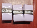 Wilson威尔胜SLAM系列粘性手胶吸汗带3只装 落日紫WR8448804001 实拍图