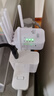wifi信号放大器增强穿墙王网络5g无线路由扩展网口千兆双频中继器 高速5G六天线】千兆双频】穿墙王 实拍图
