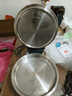 利仁（Liven）小钢人Pro不锈钢电饼铛家用0涂层38mm加深烤盘双面加热电饼档烙饼锅无涂层电煎锅早餐机LR-XGR3297 【小钢人标准版】0涂层+38mm加深+1800W 实拍图
