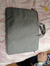 毕亚兹 15.6/16英寸笔记本电脑包手提 适用苹果小米华为联想戴尔华硕惠普 男女商务内胆包保护套灰 实拍图