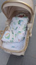 可美嘉婴儿推车可坐可躺轻便折叠新生儿双向婴儿车高景观宝宝手推车 香槟金Pro Max+(全罩+轻便护脊) 实拍图