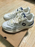 乐途运动鞋男鞋秋季透气复古跑步鞋休闲百搭厚底老爹鞋8802米白41 实拍图