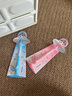 参半儿童吸盘牙刷超软毛含氟防龋齿刷毛护龈温和护齿 蓝色粉色2支 实拍图
