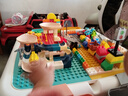 费乐（FEELO）兼容乐高大颗粒拼装儿童玩具生日礼物男女孩积木桌100105百变汽车 实拍图
