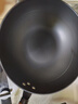 炊大皇炒锅铁锅健康0无涂层蜂窝纹32cm家用炒菜锅玄铁XT32CGH 实拍图