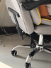 奥伦福特 电脑椅办公椅子电竞椅家用人体工学椅老板椅主播靠背椅皮革转椅 工学椅-灰+搁脚+乳胶【二代】 实拍图