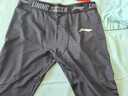 李宁（LI-NING）紧身裤男运动跑步速干压缩裤健身内裤高弹透气五分裤篮球训练短裤 实拍图
