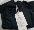 京东京造短袖T恤女10A抗菌秋季新款修身显瘦女装抑菌防汗 黑色圆领 M 实拍图