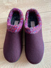 老美华冬季新款女棉鞋加棉保暖舒适防滑休闲中老年妈妈鞋 紫红 36 实拍图
