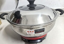 电炒锅家用电炖锅电煮锅不锈钢5-6人多功能蒸煮一体插电2025新款 【超高性价】28cm单锅 2-3人 实拍图