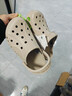 卡骆驰（CROCS）洞洞鞋贝雅男鞋女鞋轻便耐磨一脚蹬拖鞋休闲鞋|10126 卵石色-2V3 39 (240mm) 实拍图