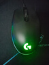 罗技（G）G102第二代游戏鼠标 RGB流光灯效鼠标 轻量化  游戏级8000DPI传感器 黑色 200-8000DPI 实拍图