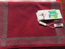 恒源祥羊毛围巾男冬季高档简约时尚本命年红色礼盒装围脖礼物中国红保暖 HYX7779红色【礼盒装】 均码 实拍图