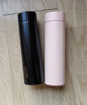 炊大皇保温杯 316L医用级不锈钢茶水分离商务便携智能保温杯 黑色 490ml 实拍图
