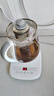 九阳（Joyoung）0胶水养生壶玻璃花茶壶可拆卸茶篮 定制12大功能 煮茶器电热烧水壶1.5L WY155 实拍图