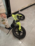 贝趣儿童平衡车1-3-6-12岁宝宝滑步车无脚踏小孩自行车男孩两轮滑行车 发泡轮 12寸 绿色 适合身高80-100cm 2-5岁幼儿女孩圣诞节新年礼物 实拍图
