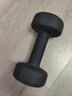 Keep彩色浸塑哑铃男士健身家用器械肌肉塑形墨灰色 5kg*2 实拍图