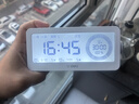得力（deli）可视化智能闹钟计时器 学生专用起床神器背光床头钟时钟温度计 开学升学季必备礼物 LE107 白色 实拍图