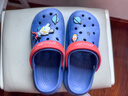 猪爸爸儿童洞洞鞋男童夏季家居室内防滑奥特曼中大童沙滩外穿凉拖鞋蓝24 实拍图