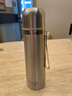 美厨（maxcook）真空保温杯 304不锈钢水杯500ml户外便携茶杯子 本色银MCBE-ZK500 实拍图