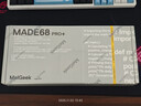 MelGeekmade68pro+磁轴键盘小蜜蜂TTC万磁王紫心轴RT0.01电竞游戏客制化机械无畏契约打瓦情侣 MADE68 PRO+紫光【紫心轴】 有线MelGeek 68键 实拍图