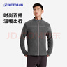 迪卡侬（DECATHLON）摇粒绒外套抓绒衣男保暖户外运动加厚秋绒衣冲锋衣内胆 男款-全拉链-深灰色 2XL 实拍图