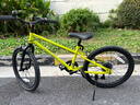 途锐达2025新款超轻儿童自行车6-12岁男孩脚踏车小孩学生单车20寸青柠绿 实拍图