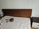 全友家居 胡桃木色实木床智能床现代简约主卧室双人大床1.8x2米家具 实拍图