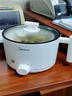 美的（Midea）电煮锅 电热锅 小电锅 宿舍小锅 学生寝室一体泡面小火锅多功能锅 1.7L 电煮锅小型1-2人 XZE1612 实拍图
