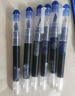 白雪（snowhite）直液式钢笔免换墨囊EF笔尖 小学生三年级儿童练字书写一次性钢笔0.38mm 可擦蓝色12支/盒 FP10 实拍图