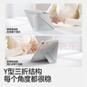 闪魔适用ipad air7/6保护套11英寸M3芯片2025/24款四边磁吸拆分苹果平板透明亚克力保护壳-灰色 实拍图